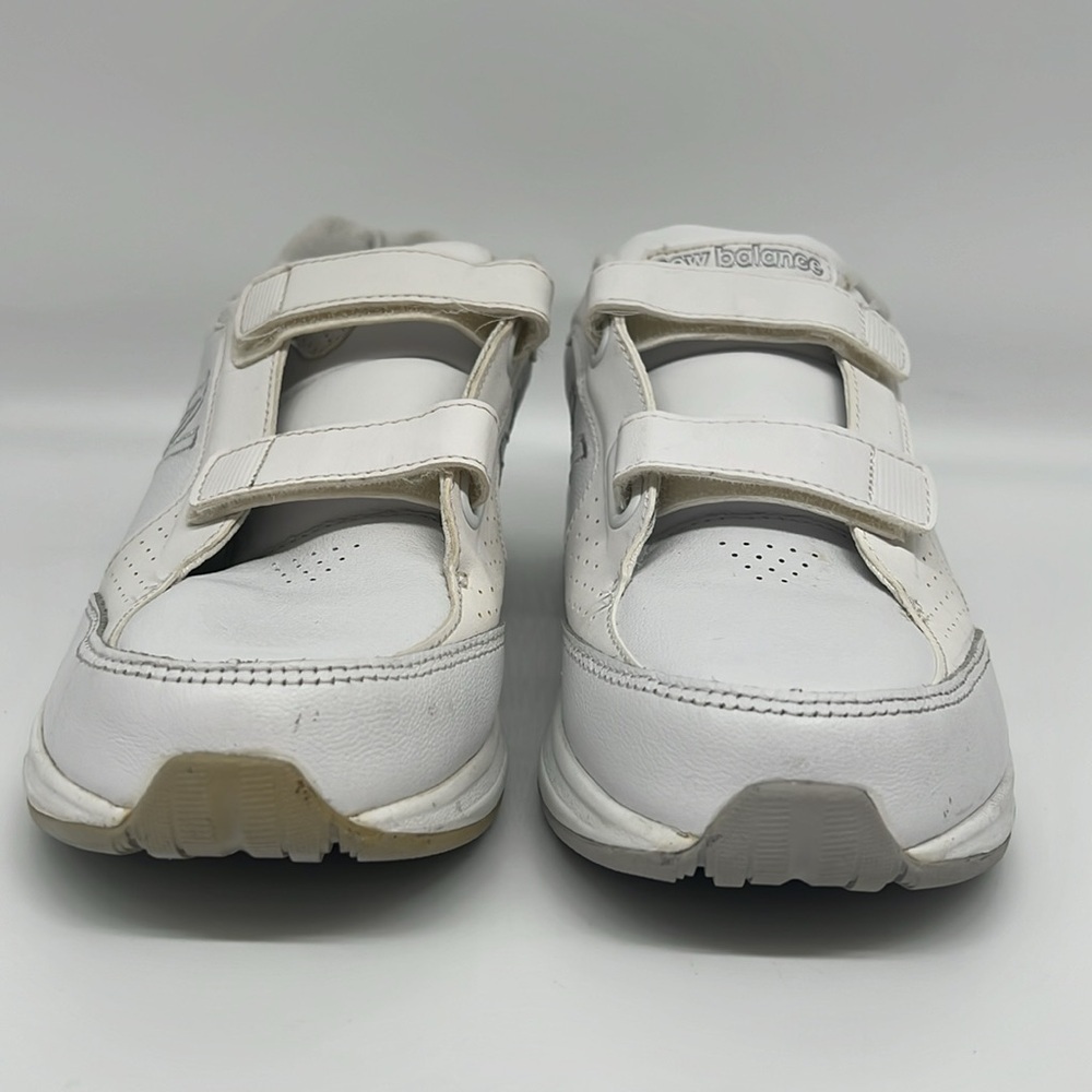 New Balance 928 Women's Hook and Loop‎ White Leather Walking Comfort Shoe 6 - Picture 3 of 12